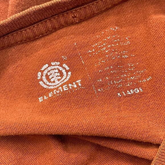 Element Rust Orange Short Sleeve Tee - Picture 3 of 4